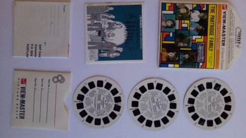 gaf view master reels partridge family complete