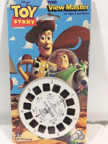 View-Master 3D Reels: Toy Story 1995 Rare Vintage New Sealed
