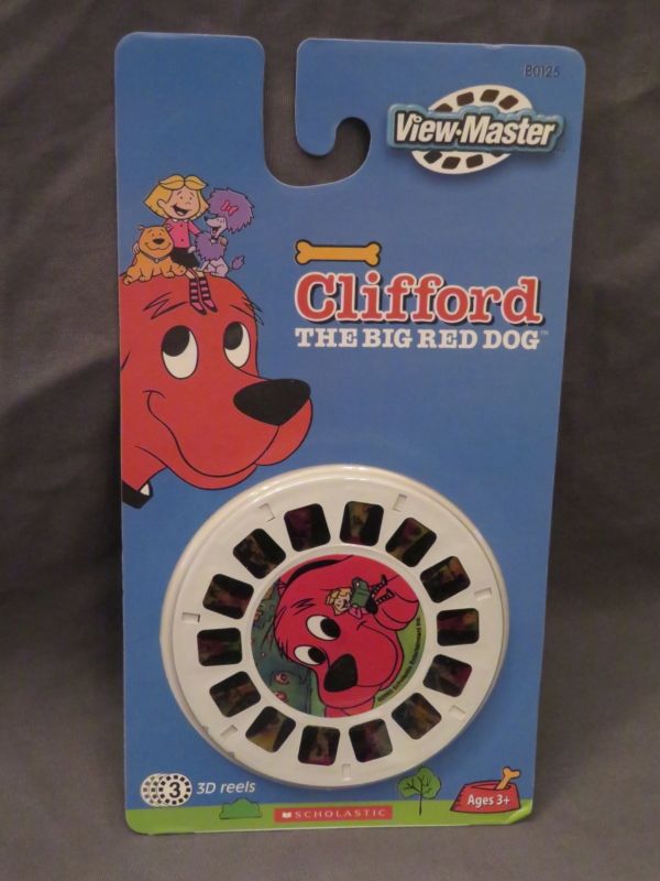 Brand New Sealed View Master 3D Reels ~ Clifford the Big Red Dog 2003 # B0125