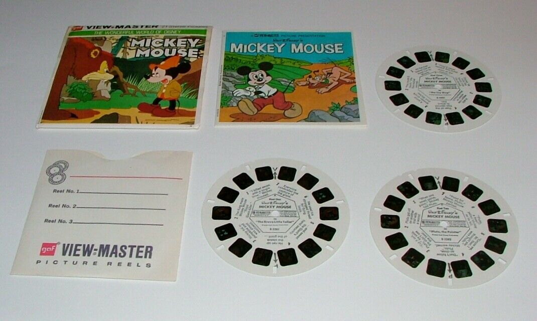VINTAGE VIEWMASTER 1971 MICKEY MOUSE IN 