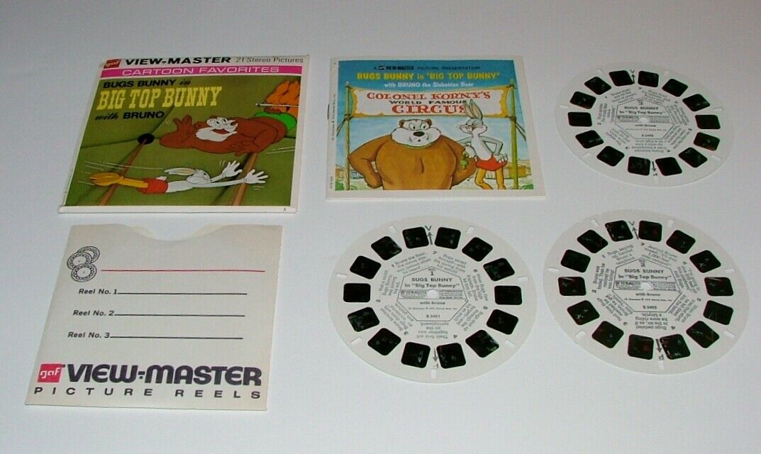 VINTAGE VIEWMASTER 1972 BUGS BUNNY IN 