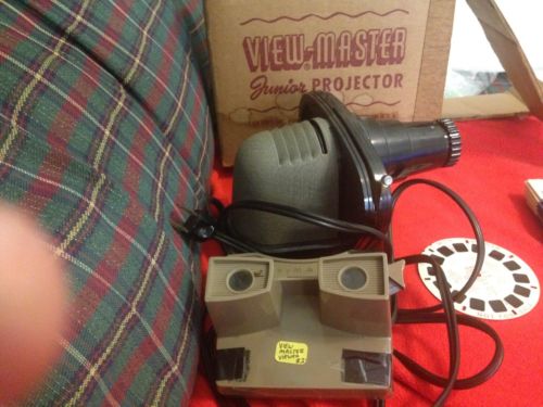 Vintage Working Sawyer Viewmaster Projector With Box