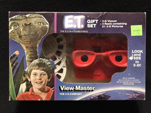 E.T. The Extra-Terrestrial 1982 3-Reel View-Master Gift Set 