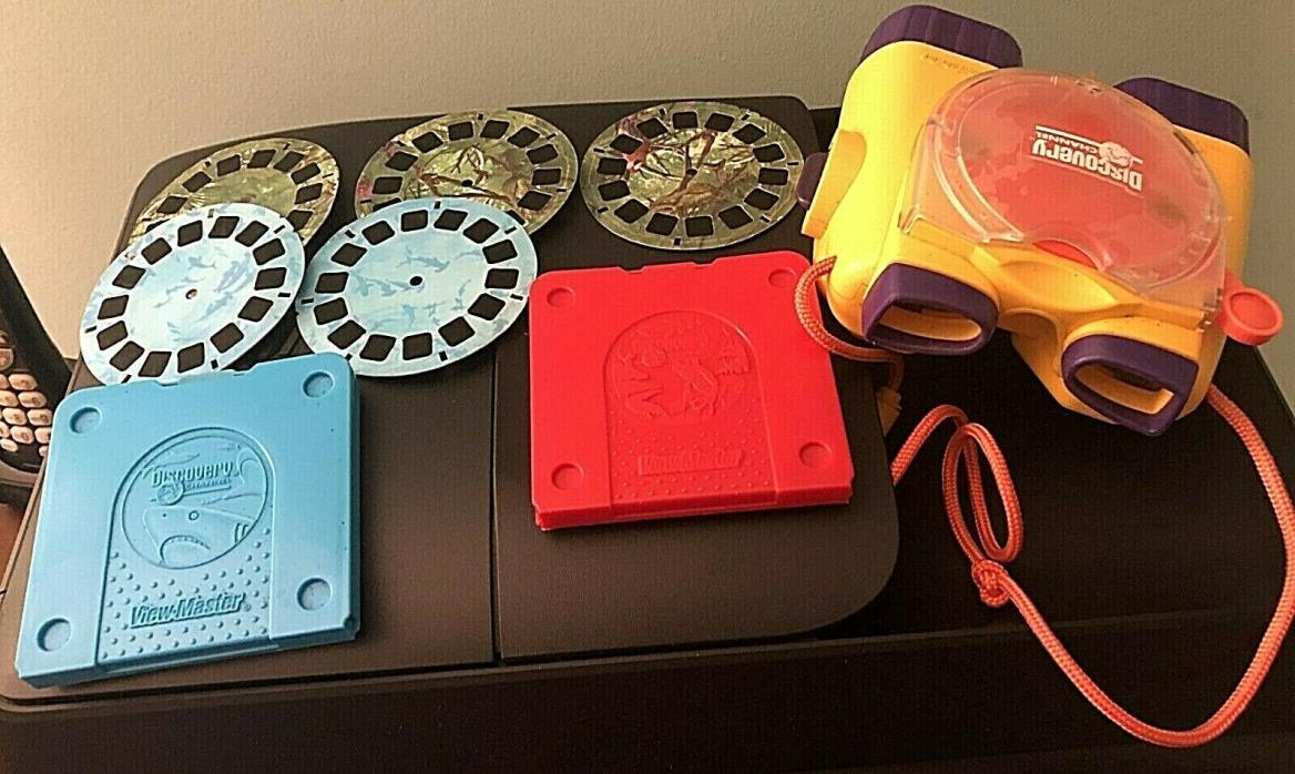 Discovery Channel View Master with 5 Reels & 2 Cases by Fisher Price