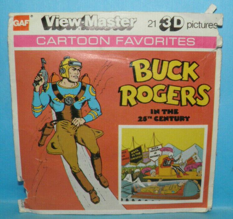 Vintage View Master 1978 Buck Rogers 3D Reels