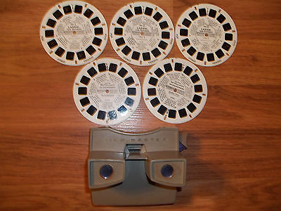Sawyer View-Master And 5 Slides. LASSIE and 101 Dalmatians 1961