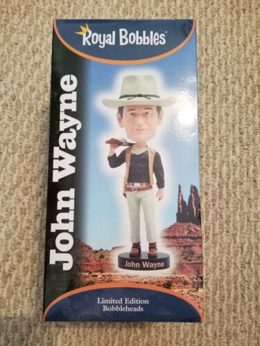 Royal Bobbles John Wayne Cowboy Bobblehead