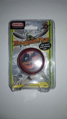 NEW In Package 2008 Duncan Toys Dragonfly Yo-Yo Red Flared Shape # 3545XP