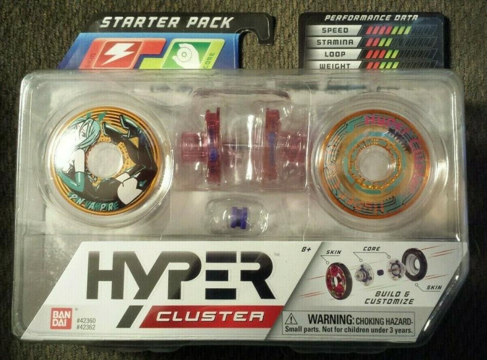 Hyper Cluster Yo Yo Starter Pack Spin Vampire Control NEW 42362