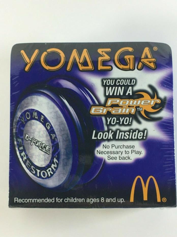 NEW Rare McDonald's 2000 Yomega Firestorm D-Force YO-YO #6 Purple