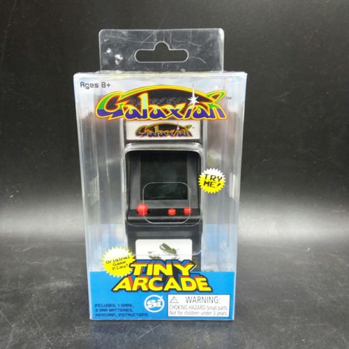 Tiny Arcade Galaxian Game Keychain T17