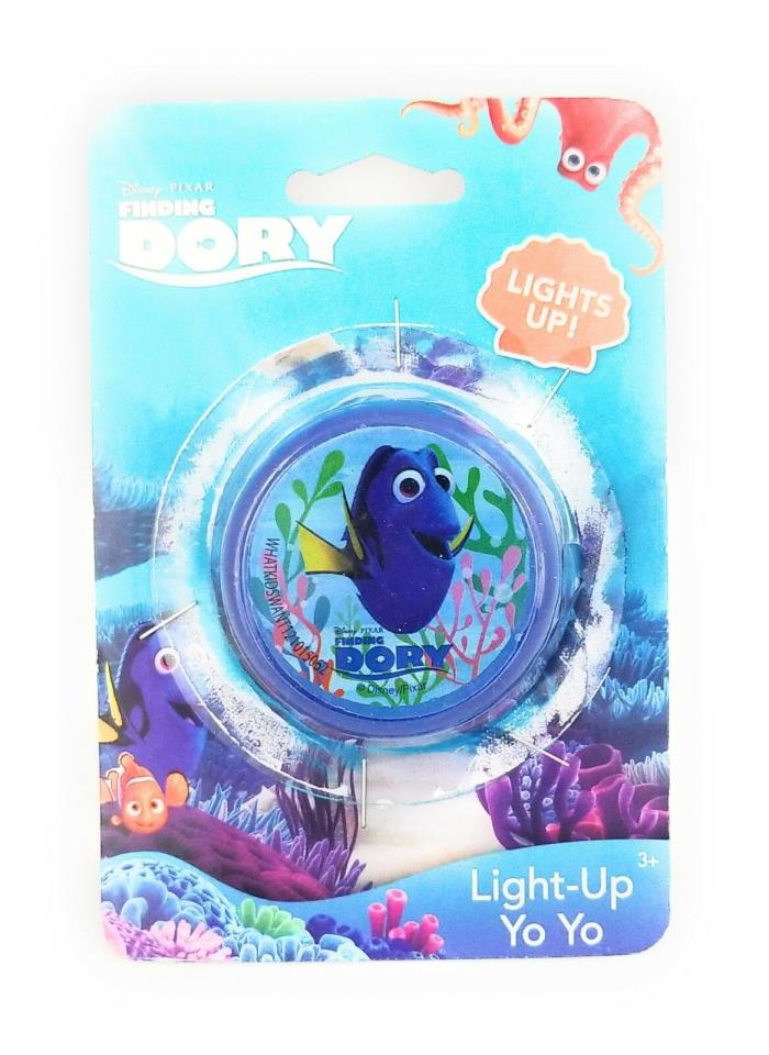 Disney Pixar Finding Dory Light-Up Yo Yo Ocean Blue Dual Sided Graphics