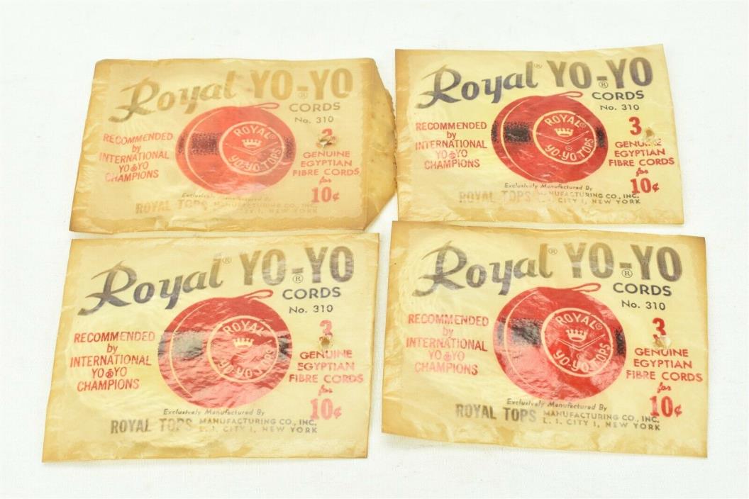 Royal Tops Yo-Yo Egyptian Fibre Cords #310, Set of 4 Packages