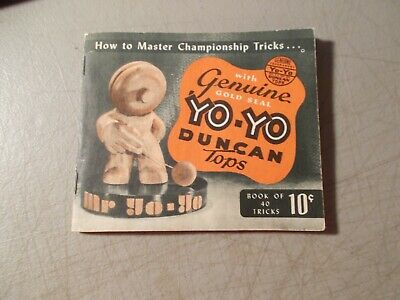 VINTAGE 1947 DUNCAN YO-YO BOOK OF TRICKS