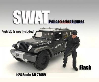 American Diorama - SWAT Team - Flash - 1:24 G scale   AD 77469