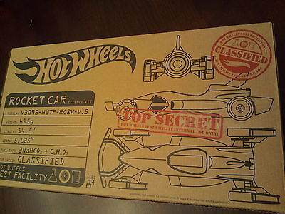 Hot Wheels Test Facility Rocket Car Science Kit - Combines Science & Fun 4 Kids!