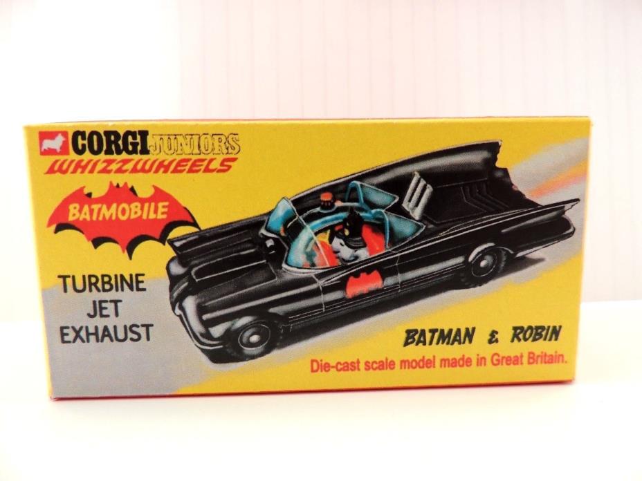 Corgi Juniors Batman empty box batmobile