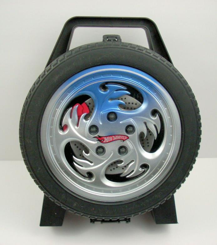 Mattel Hot Wheels Tire Shaped Storage Carrying Case Tara Toy Corp FREE SHIPPING
