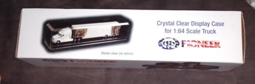 ACRYLIC CRYSTAL CLEAR DISPLAY CASE FOR 1:64 SCALE TRUCK / MIRROR
