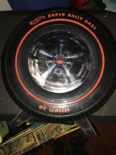 Hot Wheels 24 Car Super Rally Tire Case by Mattell 1968/2007