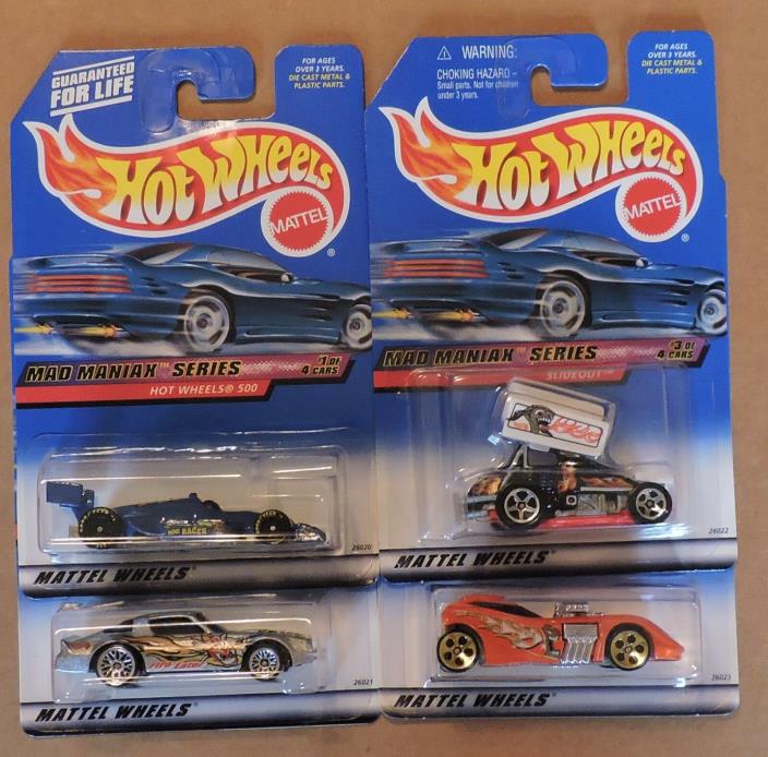 2000 HOTWHEELS MAD MANIAX SERIES