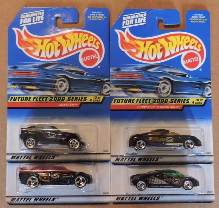 2000 HOTWHEELS FUTURE FLEET 2000 SERIES