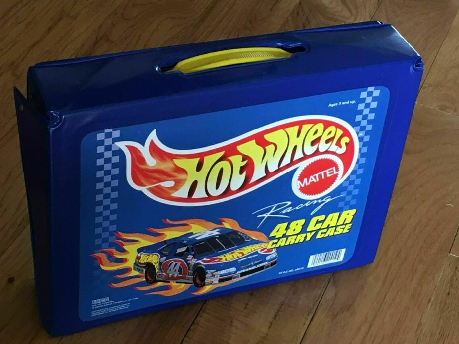 Hot Wheels 48 Car Carry Storage Case with 2 trays