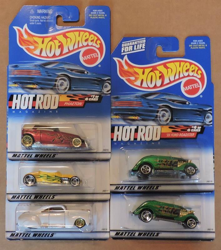 2000 HOTWHEELS HOT ROD SERIES + VARIATION