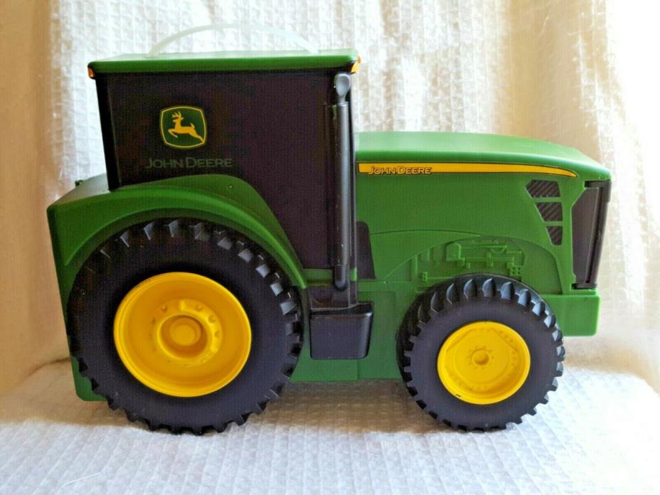 John Deere Tractor Plastic Toy Carrying Case