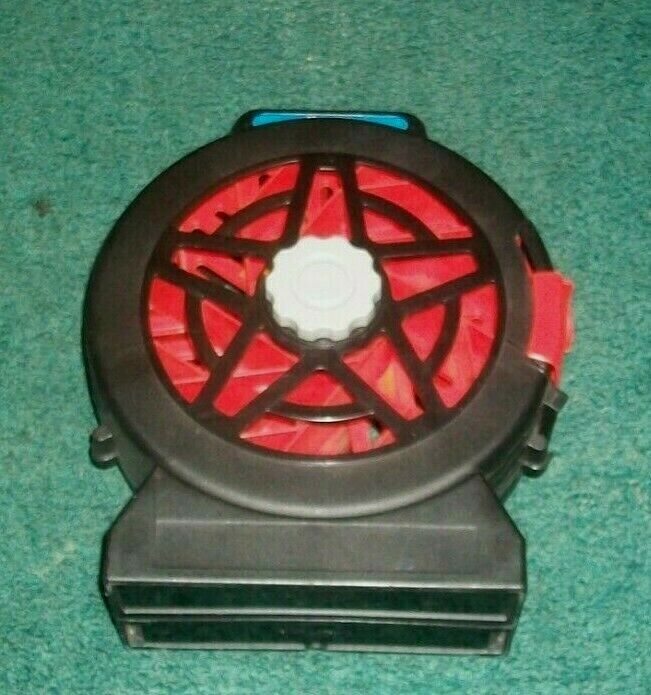1998 Mattel Hot Wheels 16 Car Portable Carrying Tire Wheel Black And Red Case