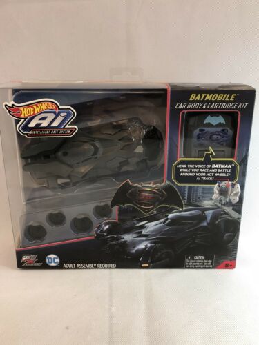 Hot Wheels AI Racing Batmobile Car Body & Cartridge Kit New Free Shipping