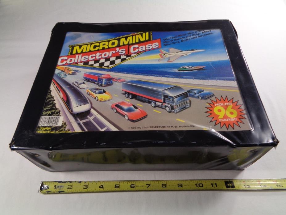 Micro Machines Collectors Case Holds 96 Box Shipped