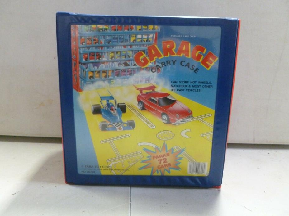 Tara Toy Garage Carry Case Holds 72 Cars