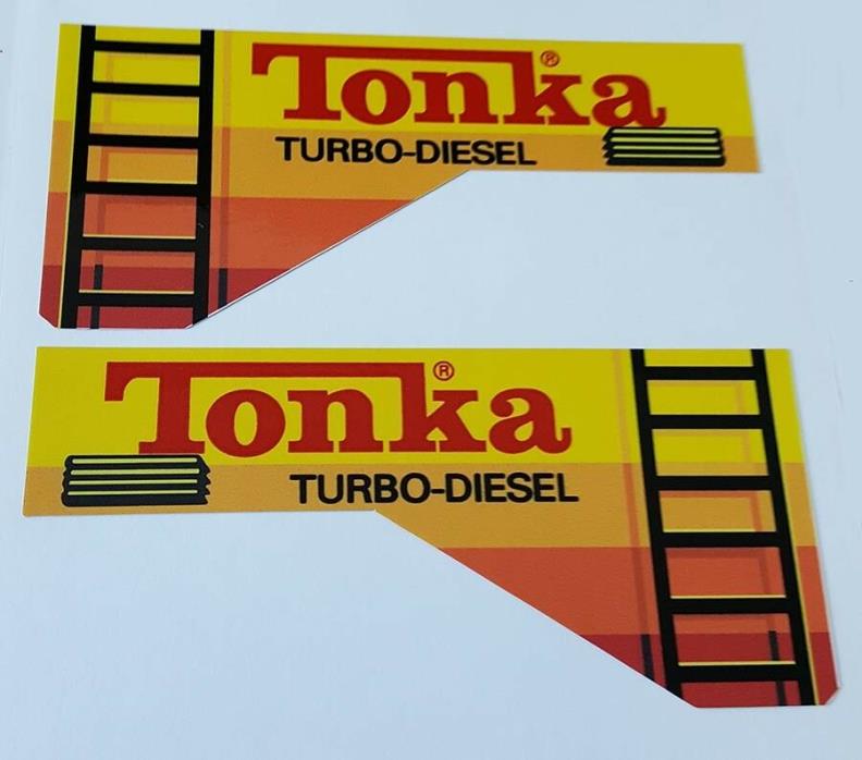 TONKA  1980'S TURBO DIESEL TRUCK DOORS