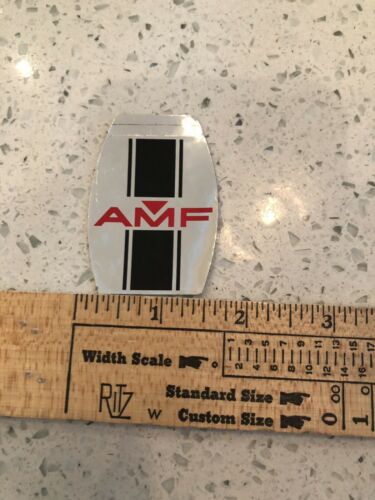 AMF pedal car seat decal.