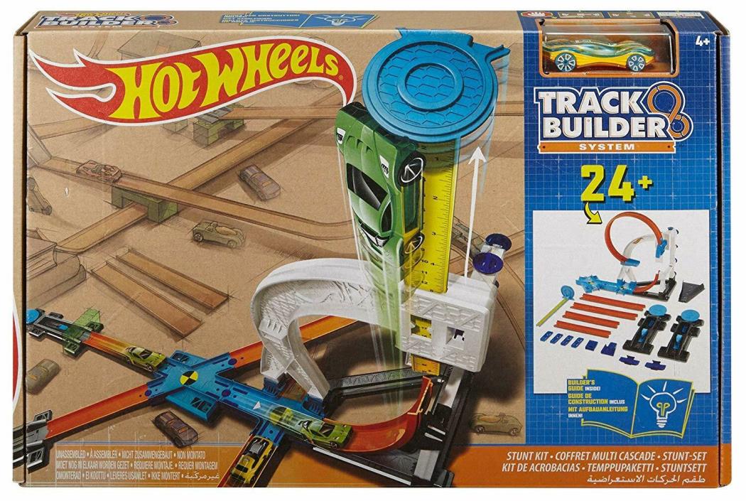Hot Wheels Track Builder System Stunt Kit Playset Standard Packaging