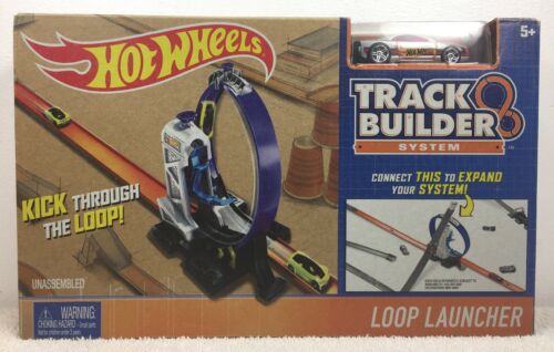 Hot Wheels Workshop Track Builder Loop Launcher Track Extension 2016 Sealed