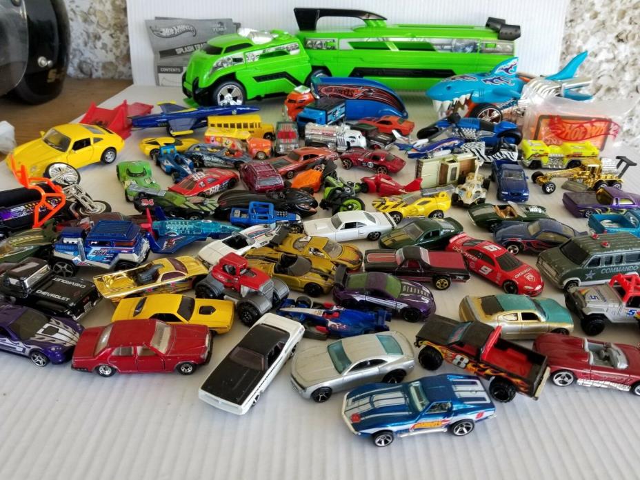 60+ Hot Wheels Car & Truck Vehicles Track Rapid Launcher Plus More