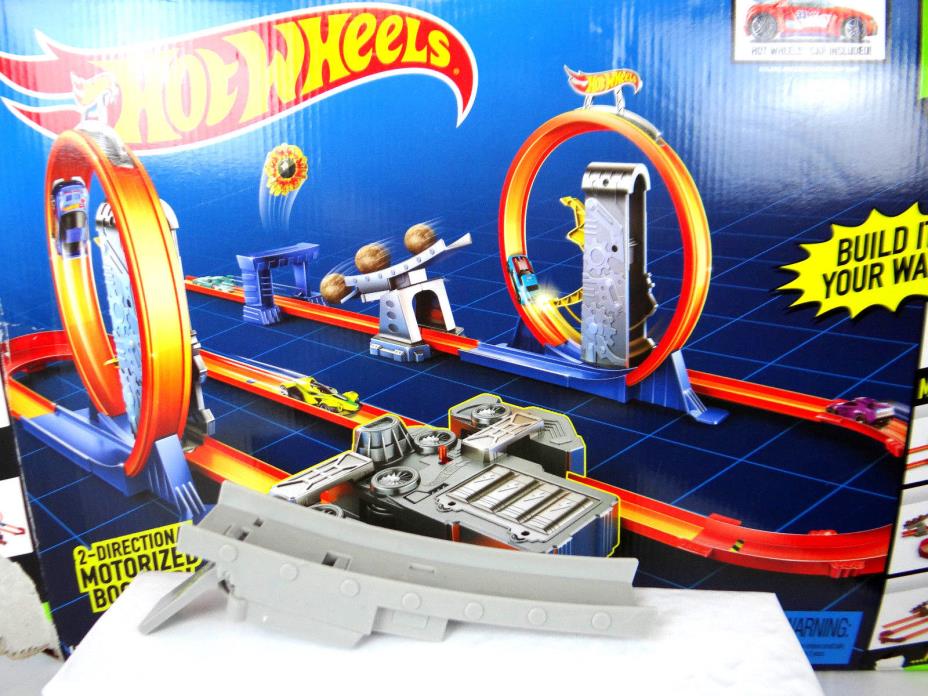 Hot Wheels Track Builder Total Turbo Takeover Replacement Ball Ramp Kids Toy_760