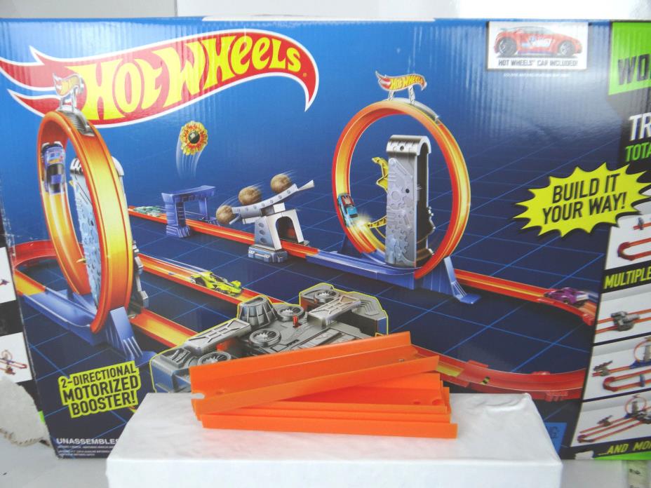 Hot Wheels Total Turbo Track Takeover Builder Replacement Track 150mm Toy_760