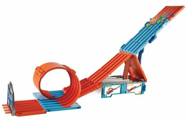 Hot Wheels Track Builder System Race Crate New