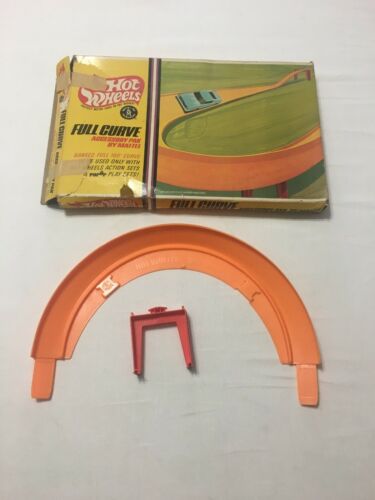 HOT WHEELS FULL CURVE TRACK # 6225 With Riser