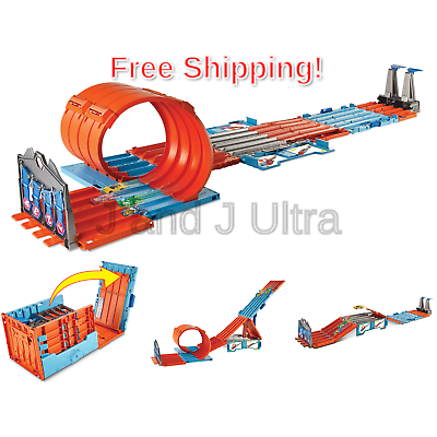 Hot Wheels Track Builder System Race Crate Standard