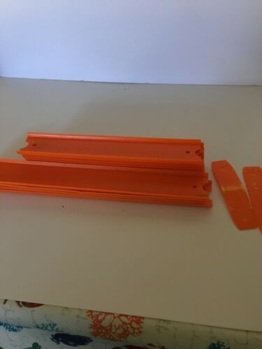 Hot Wheels Track Lot. 12 Piece Lot. Tracks  4 12 Inch 8 9 Inch 4 Dividers