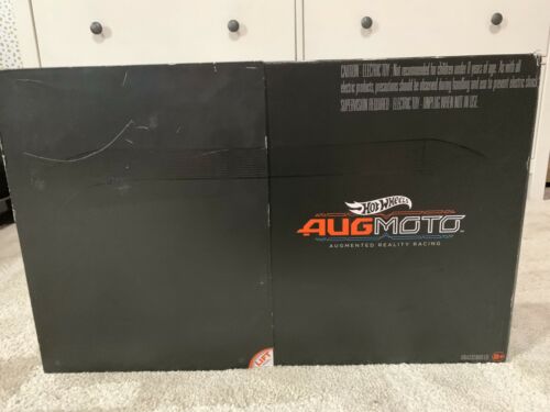 Hot Wheels Augmoto Augmented Reality Racing Track Set Damaged Box