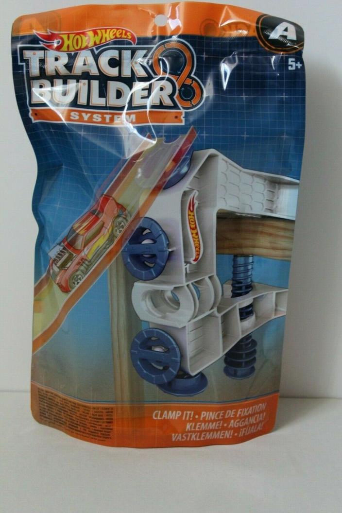 NEW Hot Wheels Track Builder System Clamp It! Accessory Pack BRAND NEW SEALED!