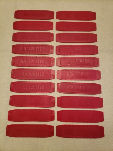 Vintage Hot Wheels Red Line Qty 20 Track Joiners Connectors USA Mattel Purple