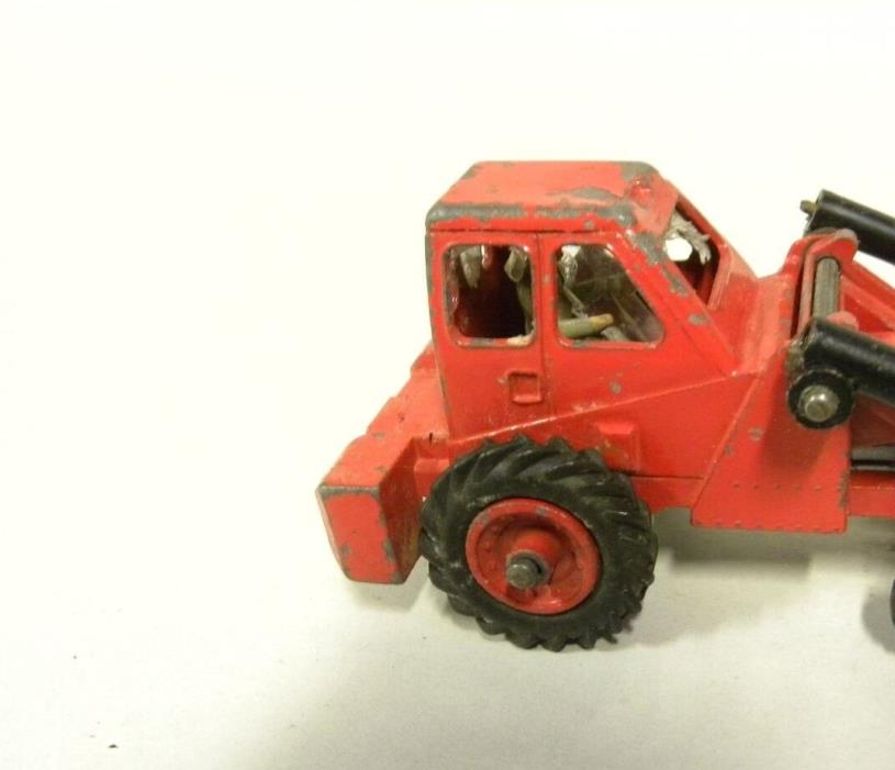 Dinky Toys # 437  Muir Hill 2WL Loader Tractor  2 REAR REPLACEMENT RUBBER TIRES