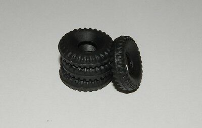 Dinky Black Tread 22mm Tires Fit Antar and Scammell and has a Better look (22-6)