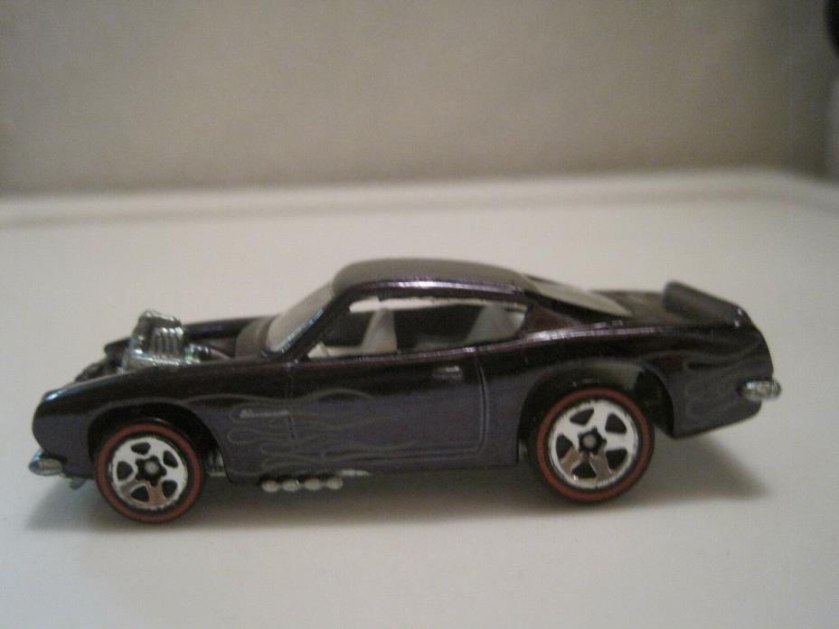 Hot Wheels Redline Rebuilt 1967 Plymouth Barracuda with Paint Job, free shipping